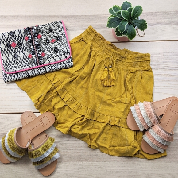 LAST FEW!! 🆕🌿DOLCE VITA BOHO FRINGE SANDAL SLIDES🌿 - Picture 3 of 8